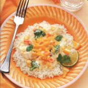 Fiesta Chicken with Garlic Sour Cream Sauce