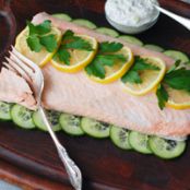Cold Poached Salmon