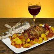 Slow-Roast Beef Brisket with Potatoes and Onions