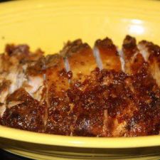 Pecan Crusted Pork Tenderloin With Ginger Mayonaise