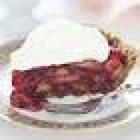 Strawberry Icebox Pie with Almond Crust