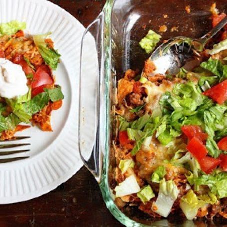 Crunchy Taco Casserole