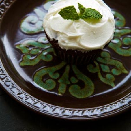Chocolate Mint Cupcakes