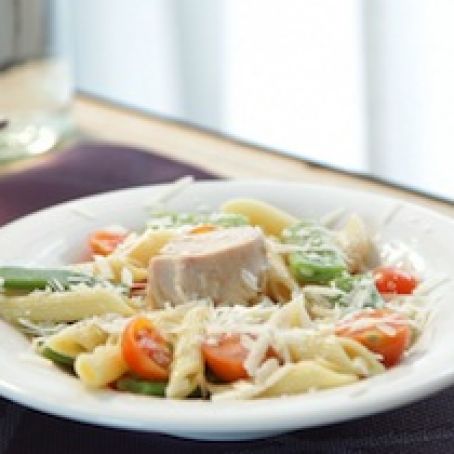 Tuna Pasta Salad with Green Beans
