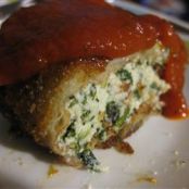 Stuffed Eggplant Parmesan Rolls