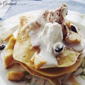 Crepes and Apple Pie Filling