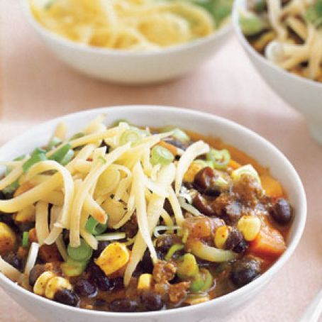 Southwestern Beef Chili With Corn