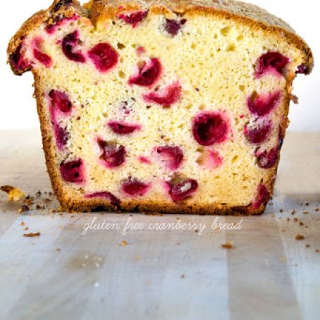 Gluten Free Cranberry Bread - Gluten-Free on a Shoestring
