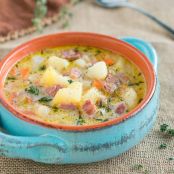 Instant Pot Ham and Potato Soup