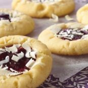 Raspberry White Chocolate Cheesecake Cookies