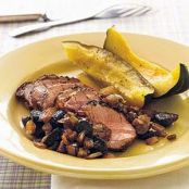Pork Tenderloin with Balsamic Onion-Fig Relish Recipe