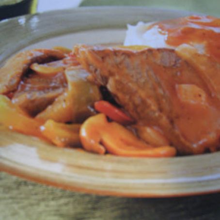 Mushroom Pepper Steak