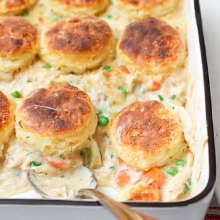 Pot Pie with Biscuits