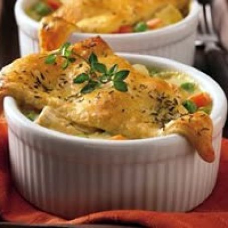 Mini Crescent Chicken Pot Pies