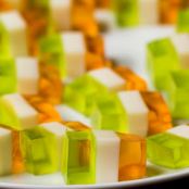 IRISH FLAG JELLY SHOTS