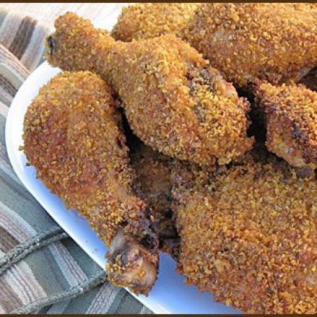 Corn Crisped Chicken (Amy's Favorite)