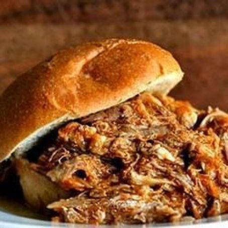 Slow Cooker Mustard Barbecued Pork