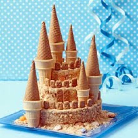 Sand Castle Cake