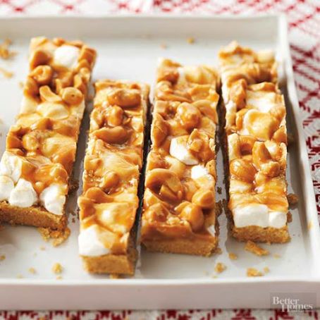 Caramel Cashew Bars