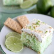 Key Lime Poke Cake