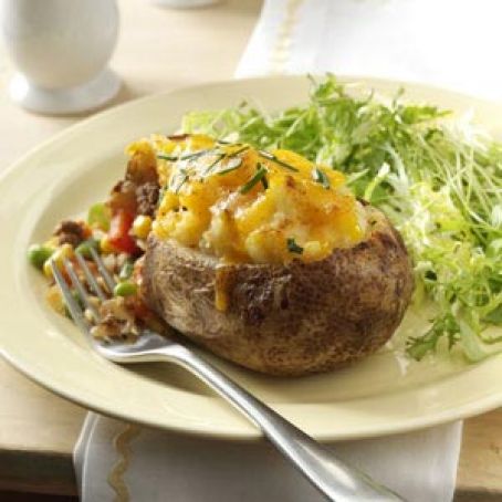 Shepherd’s Pie Twice-Baked Potatoes Recipe