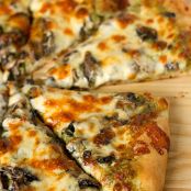 Portobello Pesto Pizza