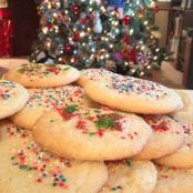 Chewy Holiday Sugar Cookies