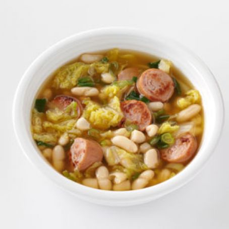 Hearty Cannellini & Sausage Soup Recipe