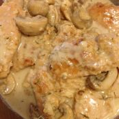 Mushroom Asiago Chicken