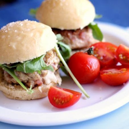 Turkey Bacon & Bleu Cheese Sliders