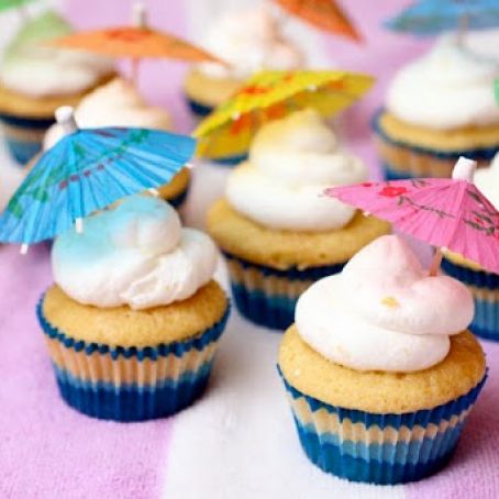 Rum Punch Cupcakes