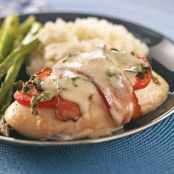 Caprese Chicken with Bacon