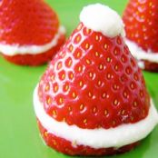Strawberry Santa Hats