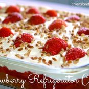 Strawberry Refrigerator Cake