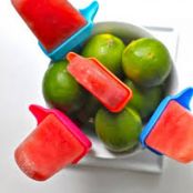 Watermelon Lime Zest Popsicle
