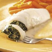 Creamy Spinach Stuffed Flounder Recipe