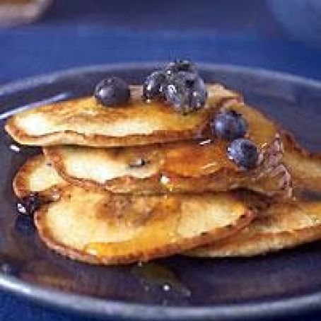 Ricotta Pancakes with Blueberries