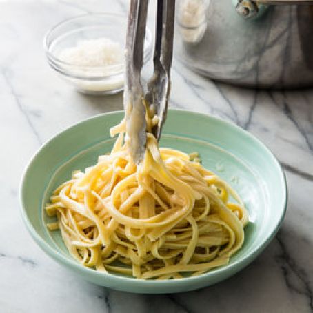 Fettucine with Butter and Cheese