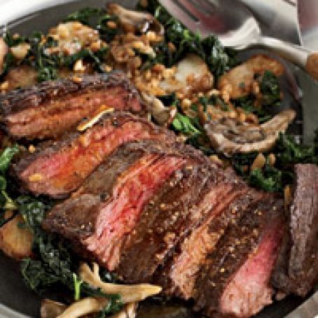 Skirt Steak with Pimenton Butter