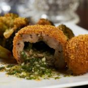 Mini Chicken Kiev with Roasted Broccoli