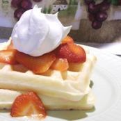 Waffles - Strawberry Shortcake Waffles