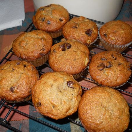 Chocolate Banana Muffins