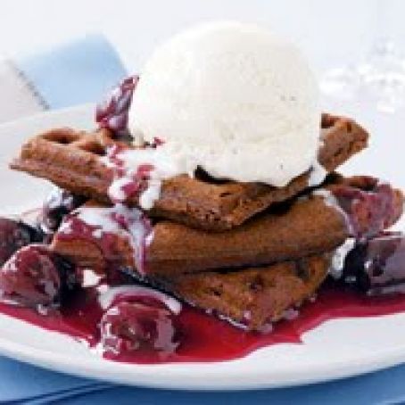 Black Forest Waffles