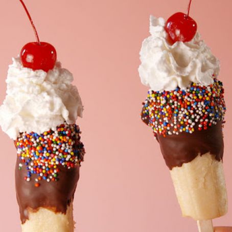 Banana Split Pops