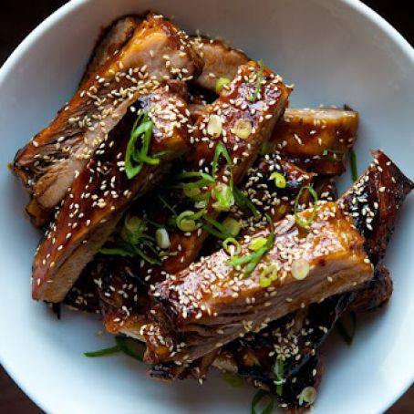 Chinese Style Honey Hoisin Sticky Ribs