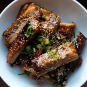 Chinese Style Honey Hoisin Sticky Ribs