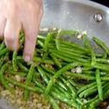 String Beans with Shallots