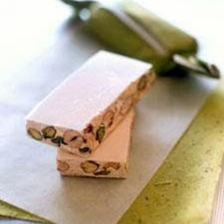Pistachio-Honey Torrone