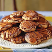 Peanut Butter-Toffee Turtle Cookies