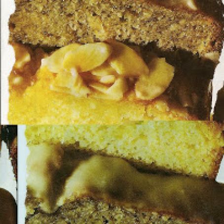 Caramelized Banana Bread with Browned Butter Glaze